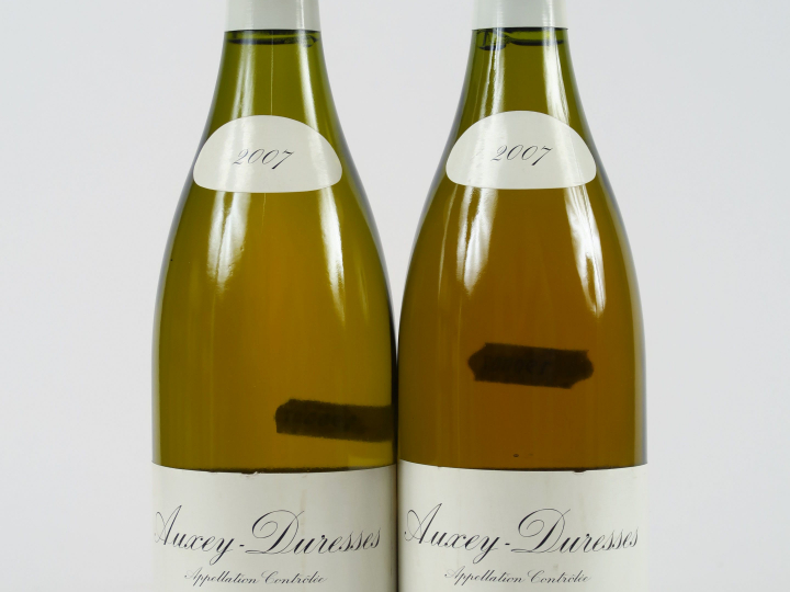 2 BOUTEILLES AUXEY DURESSES BLANC LEROY - 2007
