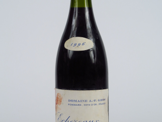 Vente aux enchères 1 BOUTEILLE ECHEZEAUX GC DOMAINE A.F. GROS - 1996