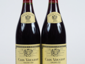 Vente aux enchères 2 BOUTEILLES CLOS VOUGEOT GC L. JADOT - 2004