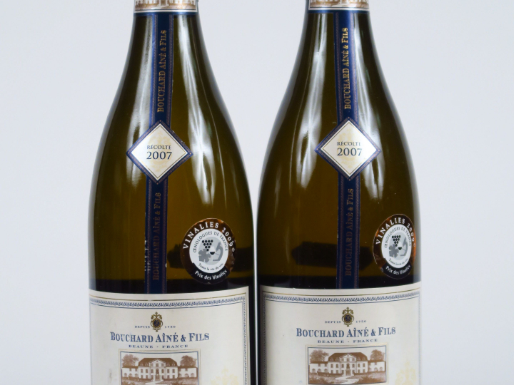 2 BOUTEILLES MEURSAULT 1er CRU 'LE PORUSOT' BOUCHARD AINE   FILS - 200