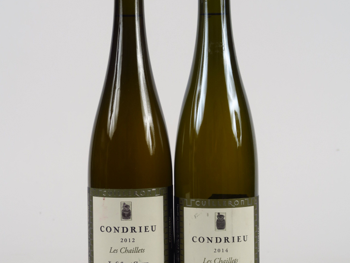 2 BOUTEILLES CONDRIEU 'LES CHAILLOTS' Y. CUILLERON - 1 de 2012/1 de 20