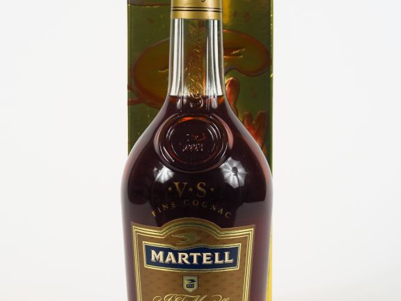 1 BOUTEILLE FINE COGNAC MARTELL - COFFRET