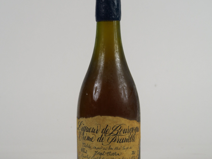 1 BOUTEILLE LIQUEUR DE BOURGOGNE CREME DE PRUNELLE 40° CARTHON