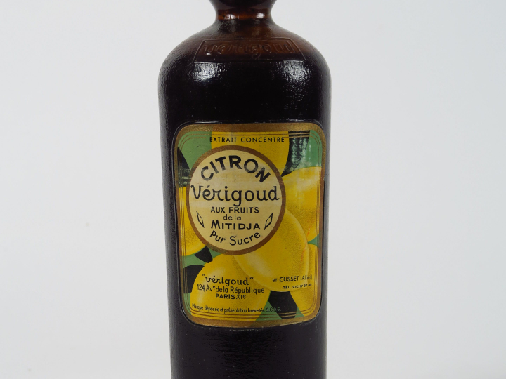 1 VIEILLE BOUTEILLE CITRON VERIGOUD