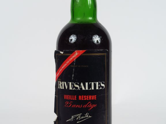 1 BOUTEILLE RIVESALTES 'VIEILLE RESERVE' 25 ANS D'AGE