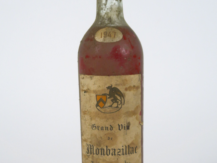 1 BOUTEILLE MONBAZILLAC - 1947 - HEP/BS/EA
