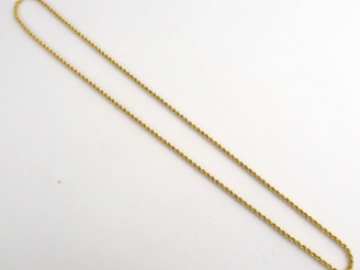 Vente aux enchères Collier en or, maille torsadée. Poids : 12,6 g