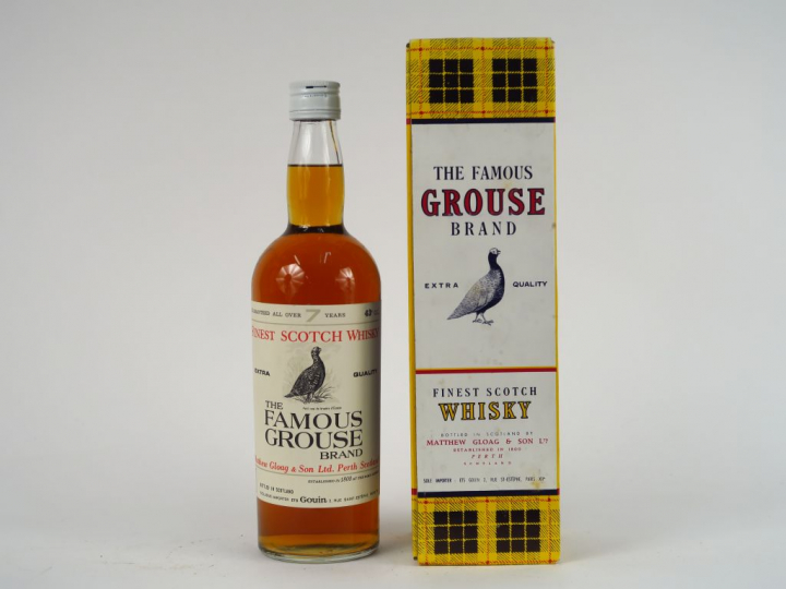 1 BOUTEILLE THE FAMOUS GROUSE BRAND 43° - COFFRET