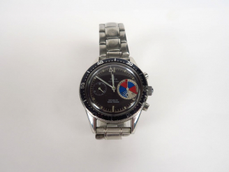 Vente aux enchères YEMA. YachtingGraf Patent Pending Chronographe bracelet en acier. Boît
