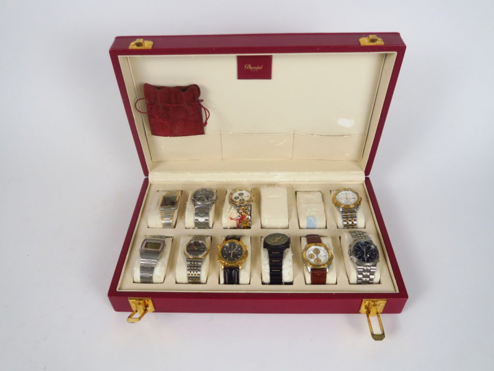 SEIKO. Coffret de 10 montres.