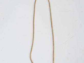 Vente aux enchères Chaine en or, maille carrée.  Poids. 11,3 gr