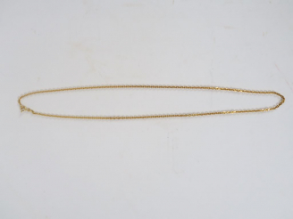 Vente aux enchères Chaine en or.  Poids. 14,5 gr