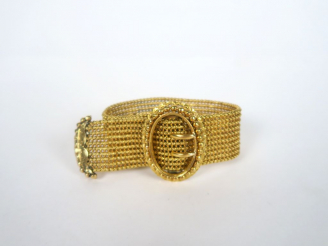 Vente aux enchères Bracelet ceinture en or.  Poids tel. 50 gr
