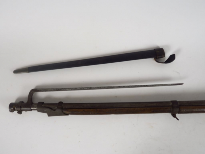 Fusil réglementaire à silex Français modèle 1777/ An IX d'infanterie d