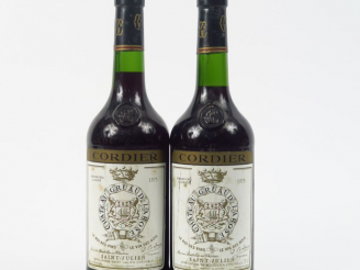 Vente aux enchères 2 BOUTEILLES CHÂTEAU GRUAUD LAROSE GCC ST JULIEN - 1975 - 2 CM/3 CM