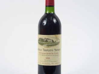 Vente aux enchères 1 BOUTEILLE CHÂTEAU TROPLONG MONDOT GCC ST EMILION - 1982 - BG