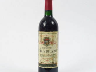 Vente aux enchères 1 BOUTEILLE CHÂTEAU LARCIS DUCASSE GCC ST EMILION - 1989 - BG+/ET