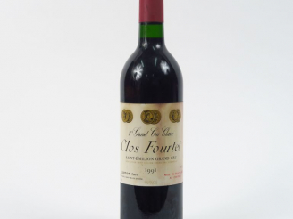Vente aux enchères 1 BOUTEILLE CLOS FOURTET 1er GCC ST EMILION - 1991 - ELT