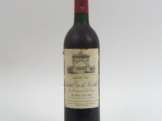 Vente aux enchères 1 BOUTEILLES CHÂTEAU LEOVILLE  LAS CASES GCC ST JULIEN - 1991 - ETLT