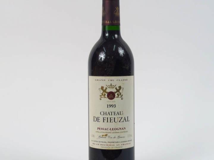 1 BOUTEILLE CHÂTEAU FIEUZAL GCC GRAVES - 1993