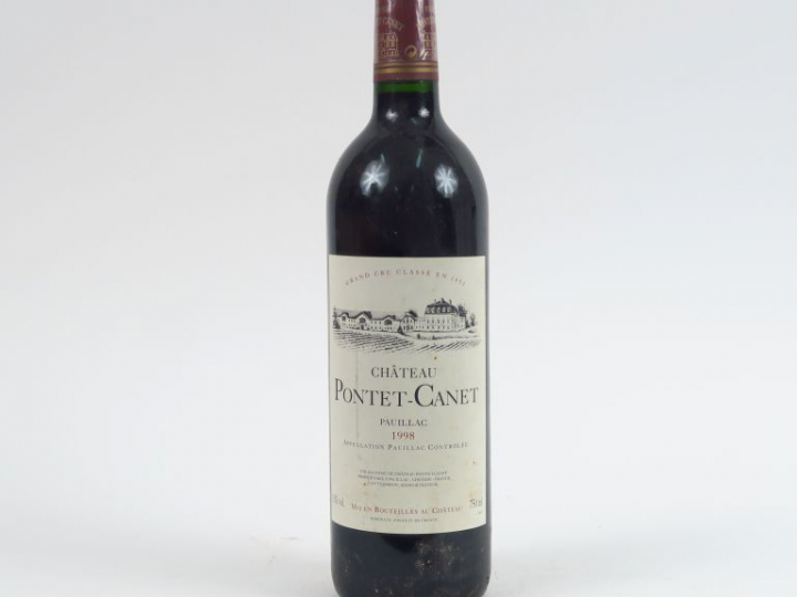 1 BOUTEILLE CHÂTEAU PONTET CANET GCC PAUILLAC - 1998