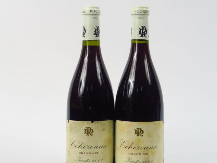 2 BOUTEILLES ECHEZEAUX GC ROUGEOT DUPIN - 2000 - ELF