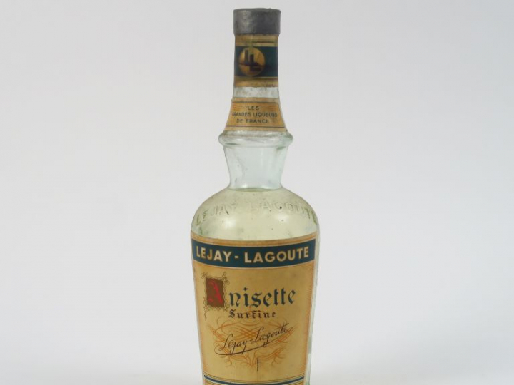 1 DEMIE BOUTEILLE ANISETTE SURFINE LEJAY LAGOOUTE