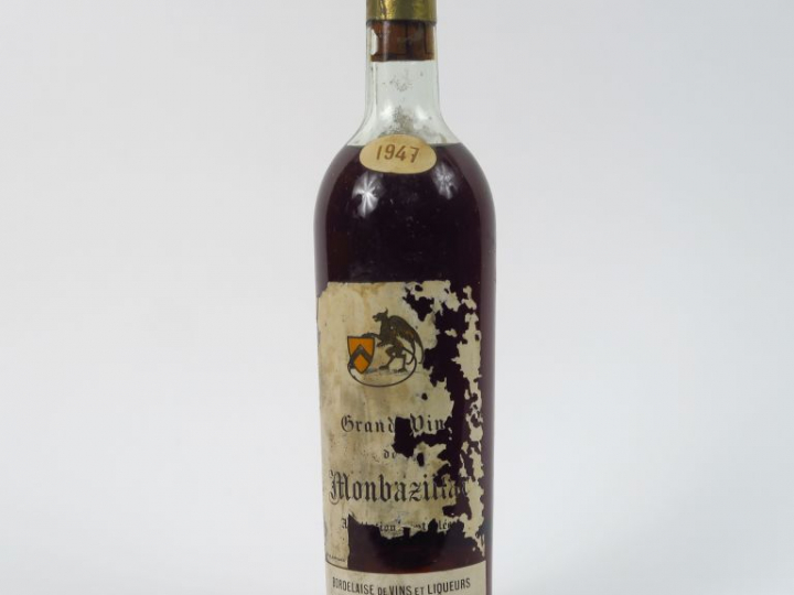 1 BOUTEILLE MONBAZILLAC - 1947 - HEP/EA