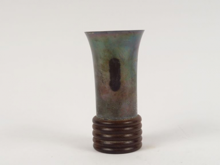 Coupe du "Prix du Cotentin 1938" en argent, poinçon Minerve.  M.O : Je