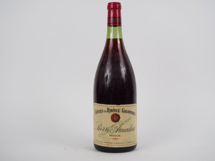 1 MAGNUM GIGONDAS P. AMADIEU - 1959 - 3,5 CM