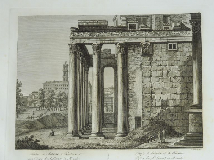 PARBONI (Pietro e Achille). Nuova Raccolta delle principale Vedute Ant