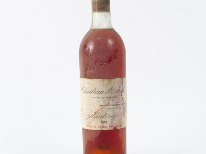 1 BOUTEILLE CHÂTEAU D'ARCHE CC SAUTERNES - 1953 - LB