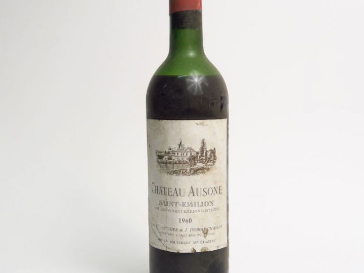 1 BOUTEILLE CHÂTEAU AUSONE ST EMILION - 1960 - BEP