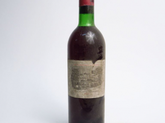 Vente aux enchères 1 BOUTEILLE CHÂTEAU LAFITE ROTHSCHILD 1er GCC PAUILLAC - 1968 - LB/ELA