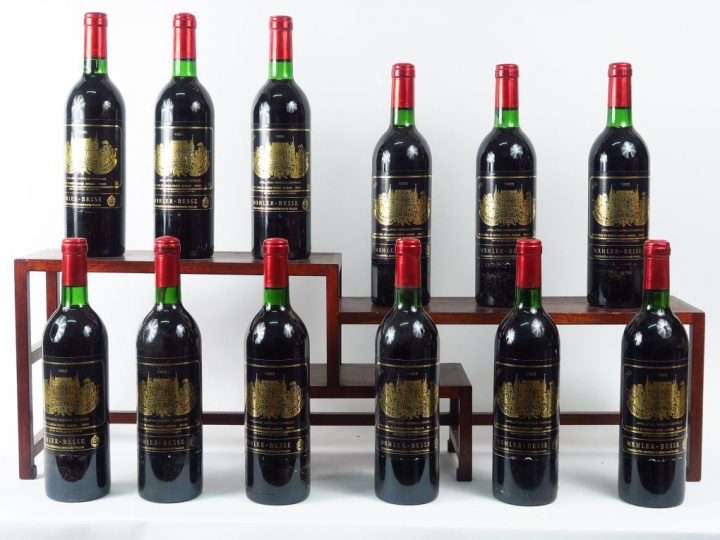 12 BOUTEILLES CHÂTEAU PALMER GCC MARGAUX - 1983 - CBO - BG