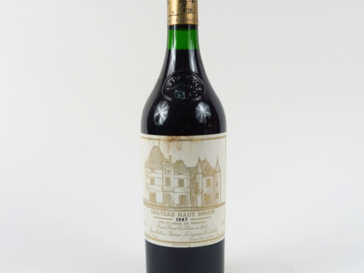 1 BOUTEILLE CHÂTEAU HAUT BRION 1er GCC GRAVES - 1987 - ELF