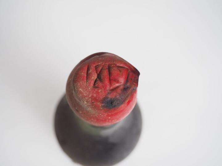 1 BOUTEILLE COGNAC 1862 - Mise particulière - Millésimée sur l’étiquet