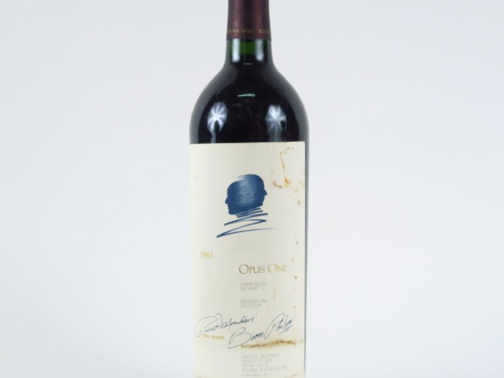 1 BOUTEILLE OPUS ONE NAPA VALLEY - 1983 - BG+