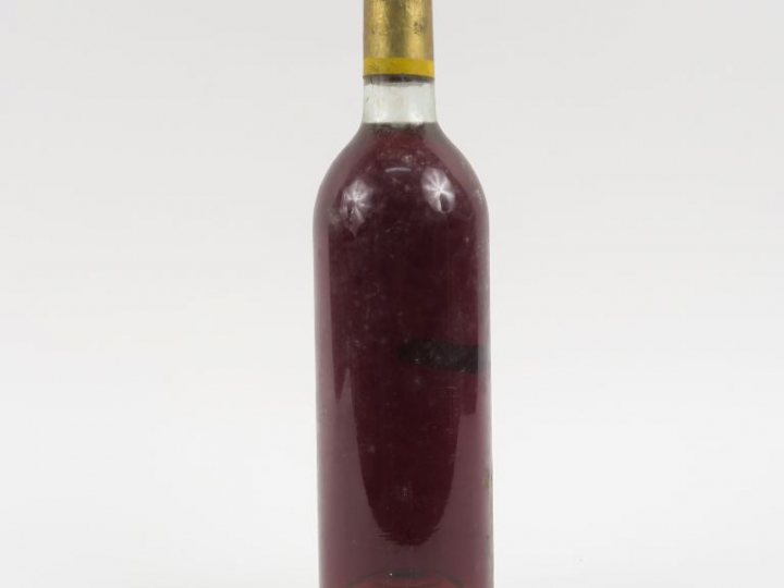 1 BOUTEILLE CHÂTEAU D'YQUEM 1er CCS SAUTERNES - 1956 - BG/SE/MILLESIME