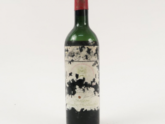 Vente aux enchères 1 BOUTEILLE CHÂTEAU MOUTON ROTHSCHILD 1er GCC PAUILLAC - 1955 - BEP-VI