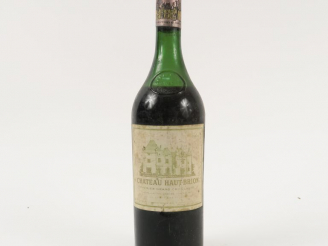 Vente aux enchères 1 BOUTEILLE CHÂTEAU HAUT BRION 1er GCC GRAVES - 1960 - 6,5 CM/EF