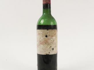 Vente aux enchères 1 BOUTEILLE CHÂTEAU MARGAUX 1er GCC MARGAUX - 1961 - BEP-VIDANGE/EA