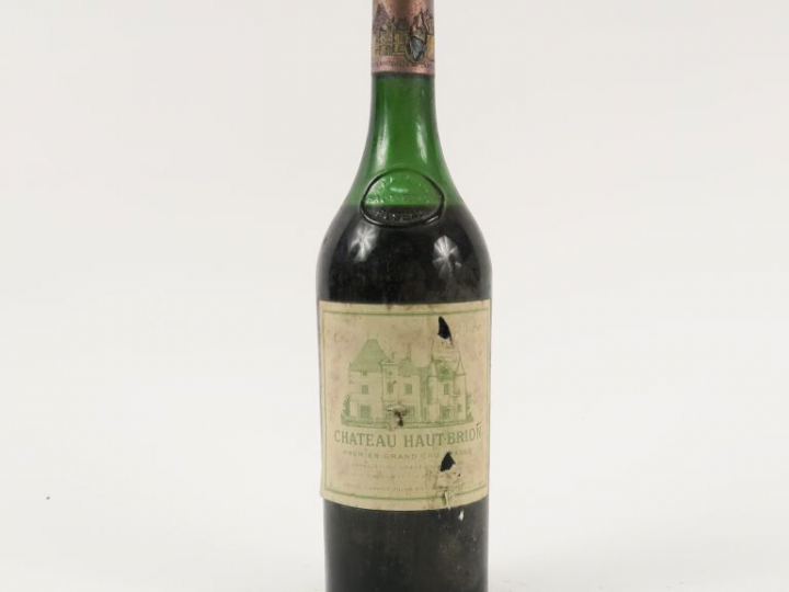 1 BOUTEILLE CHÂTEAU HAUT BRION 1er GCC GRAVES - 1962 - 6 CM/ELA