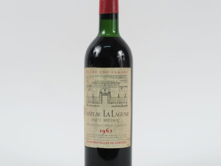 1 BOUTEILLE CHÂTEAU LA LAGUNE GCC HAUT MEDOC - 1962 - LB