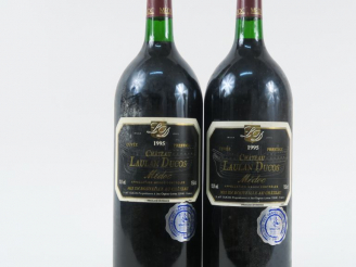 Vente aux enchères 2 MAGNUMS CHÂTEAU LAULAN DUCOS MEDOC 'CUVEE PRESTIGE' - 1995