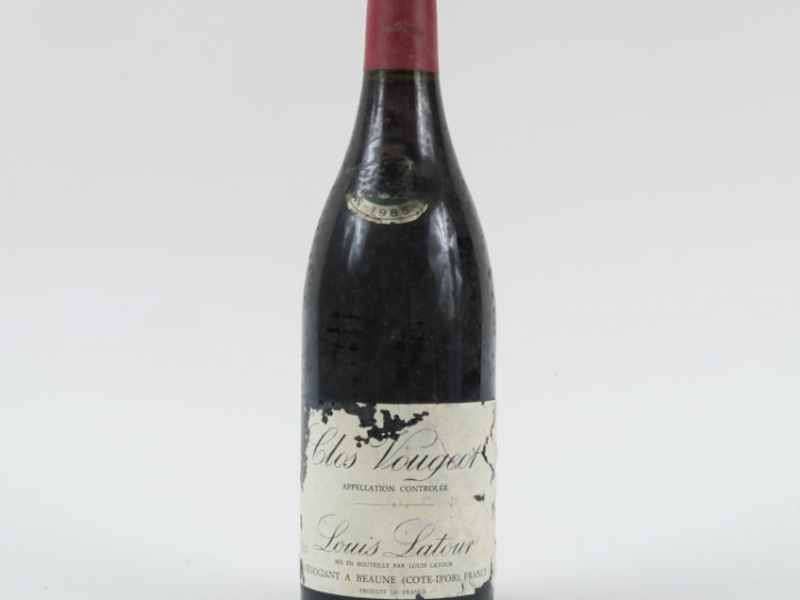 1 BOUTEILLE CLOS VOUGEOT L. LATOUR - 1985 - EA