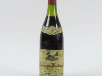Vente aux enchères 1 BOUTEILLE CHASSAGNE MONTRACHET DERATS DUMAY - 1985 - 4 CM