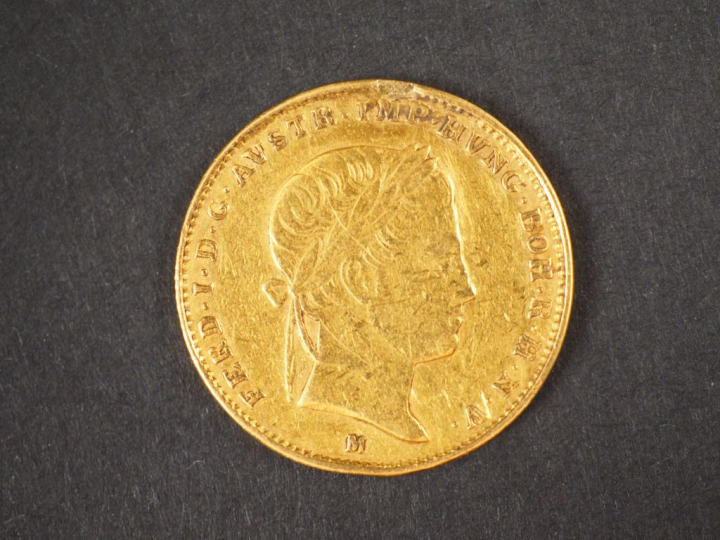 Ducat Ferdinand I, 1849-M. FRAIS ACHETEURS : 5% TTC
