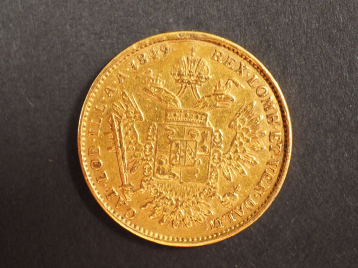 Ducat Ferdinand I, 1849-M. FRAIS ACHETEURS : 5% TTC
