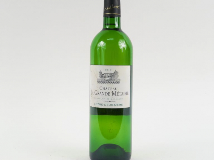 1 BOUTEILLE CHÂTEAU LA GRANDE MÉTAIRIE ENTRE DEUX MERS - 2010